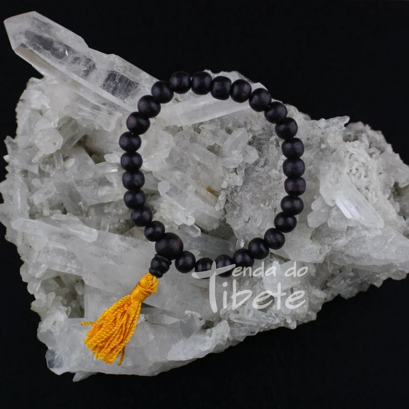 Pulseira Mala em Pau Rosa