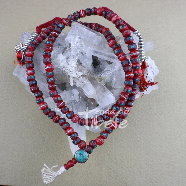 Japamala osso Deco Verm.