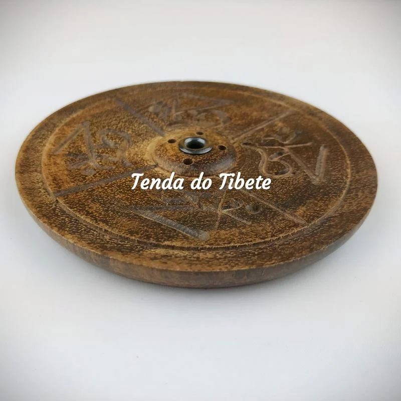 Incensário em madeira OM