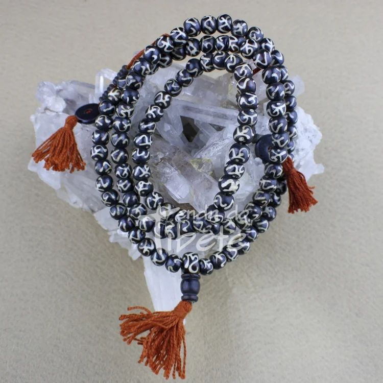 Japamala osso Oração Om