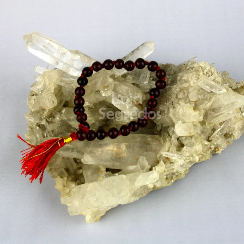 Japamala Sândalo Vermelho 27 contas