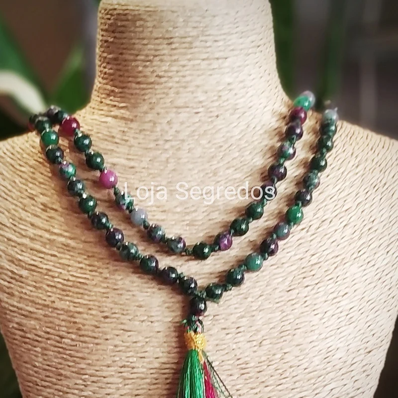 Japamala Ruby Zoisite