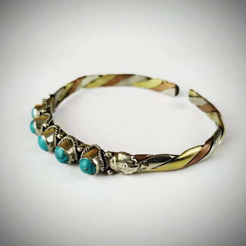 Pulseira 5 Pedras de 3 Ligas