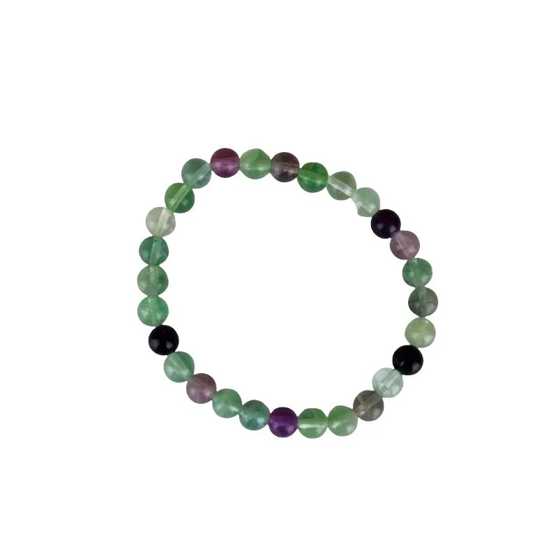 Pulseira Fluorite 6mm