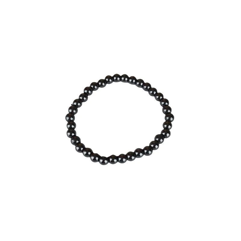 Pulseira Hematite 6mm