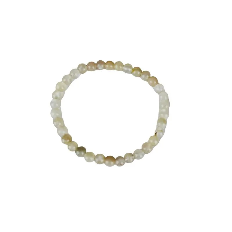 Pulseira Cristal Pedra da Lua 6mm