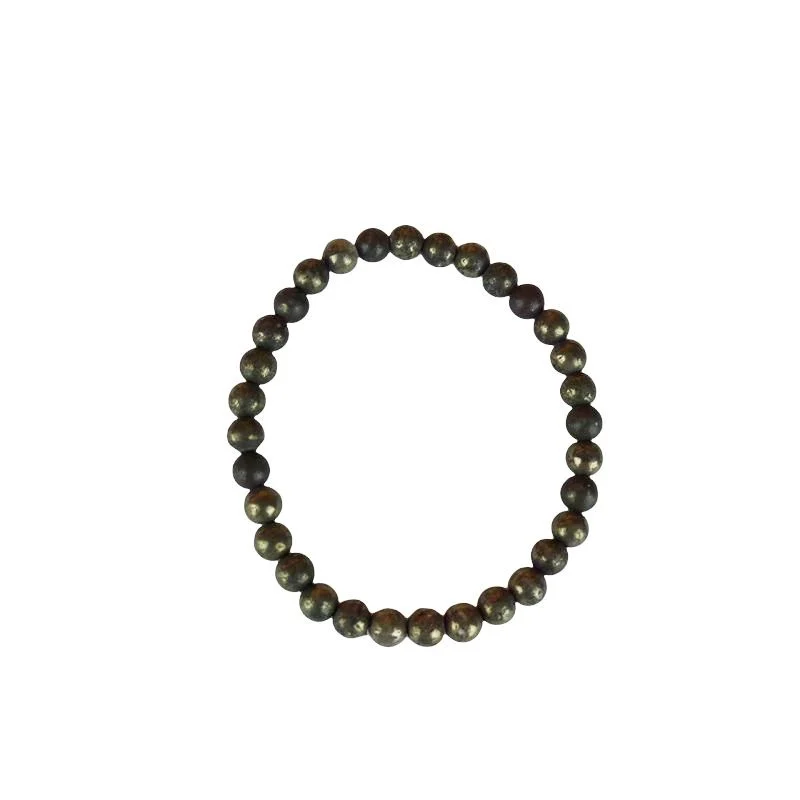 Pulseira Pirite 6mm