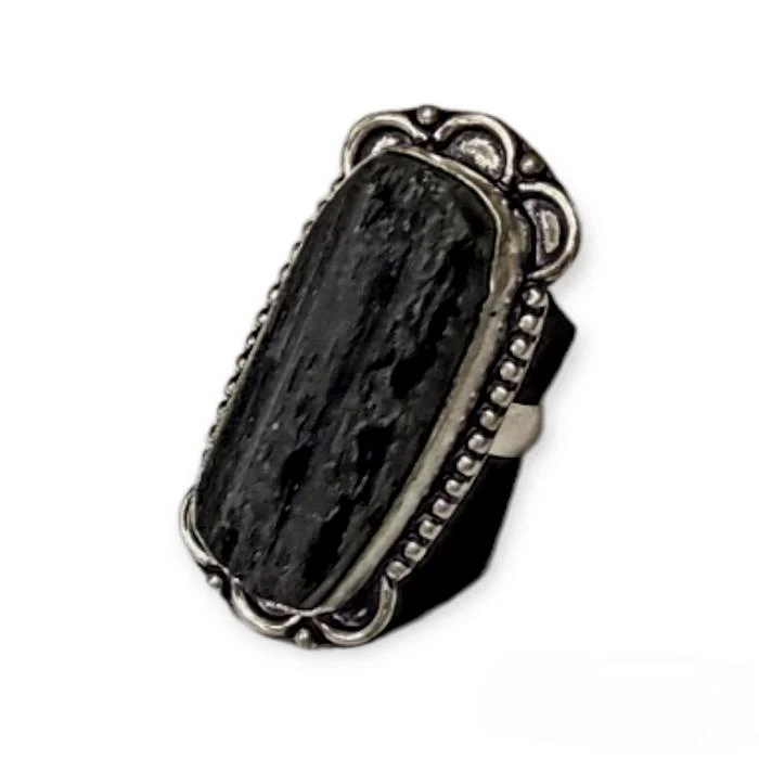 Anel Turmalina Negra