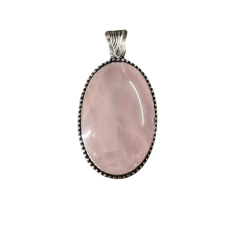 Pendente Quartzo Rosa
